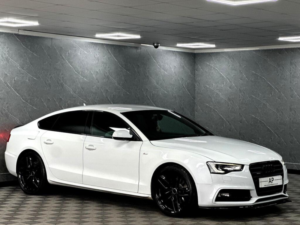 2014 Audi A5 2.0 Tfsi Black Edition Sportback S Tronic Quattro Euro 6 (s/s) 5dr in White — image 4
