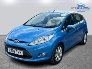 2009 Ford Fiesta 1.25 Zetec Hatchback 5dr Petrol Manual (133 G/km, 81 Bhp) in Blue — image 3