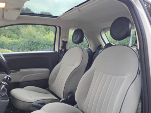 2013 Fiat 500 1.2 Lounge Hatchback 3dr Petrol Manual Euro 4 (69 Bhp) in White — image 3