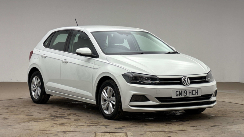 2019 Volkswagen Polo 1.6 Tdi Se in White — image 1