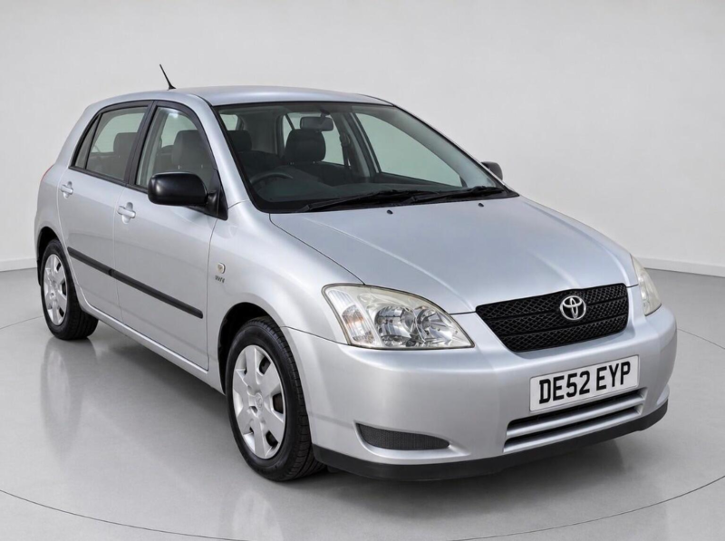 2002 Toyota Corolla 1.6 Vvt-I T2 5dr in Silver — image 1