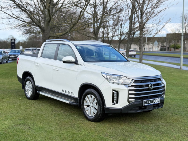 2023 Ssangyong Musso 2.2d Rebel Pickup Double Cab 4dr Diesel Auto 4WD Euro 6 (202 Ps) in White — image 1