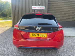 2022 Nissan Leaf 62kwh E+ Tekna Auto 5dr in Red — image 5