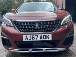 2018 Peugeot 3008 1.6 Bluehdi Allure Eat Euro 6 (s/s) 5dr in Bronze — image 6