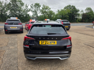 2023 Skoda Kamiq 1.5 Tsi Act Se L Executive SUV 5dr Petrol DSG Euro 6 (s/s) (150 Ps) in Black — image 6