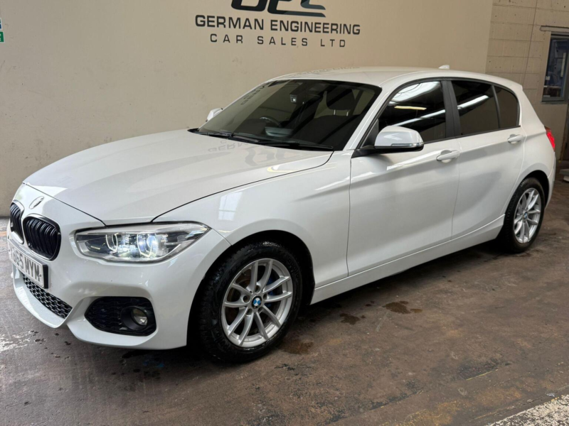 2015 BMW 1 Series 1.5 116d Ed Plus Euro 6 (s/s) 5dr in White — image 1