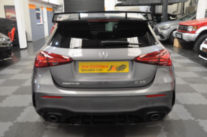 2025 Mercedes-Benz A Class 2.0 A35h Mhev Amg (premium Plus) 7g-Dct 4matic Euro 6 (s/s) 5dr in Grey — image 6