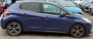 2012 Peugeot 208 1.6 E-Hdi Allure Euro 5 (s/s) 5dr in Blue — image 4