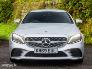2019 Mercedes-Benz C Class 2.0 C300 Amg Line (premium) G-Tronic+ Euro 6 (s/s) 2dr in Silver — image 2