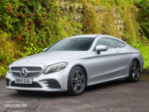 2019 Mercedes-Benz C Class 2.0 C300 Amg Line (premium) G-Tronic+ Euro 6 (s/s) 2dr in Silver — image 3