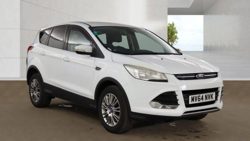 2014 Ford Kuga 2.0 Tdci Titanium Powershift AWD Euro 5 5dr in White — image 1