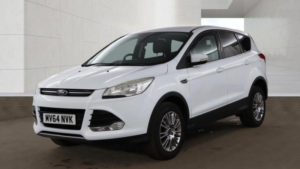 2014 Ford Kuga 2.0 Tdci Titanium Powershift AWD Euro 5 5dr in White — image 2