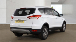 2014 Ford Kuga 2.0 Tdci Titanium Powershift AWD Euro 5 5dr in White — image 4