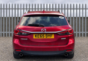 2016 Mazda Mazda6 2.2 Skyactiv-D Se-L Nav Tourer Euro 6 (s/s) 5dr in Red — image 2
