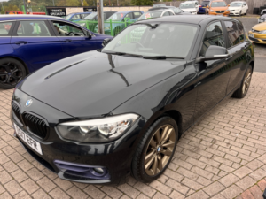 2017 BMW 1 Series 1.5 116d Sport 5-Door in Black — image 2