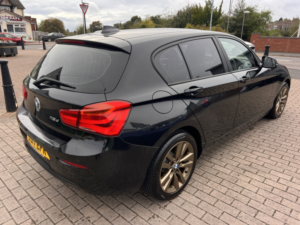 2017 BMW 1 Series 1.5 116d Sport 5-Door in Black — image 4