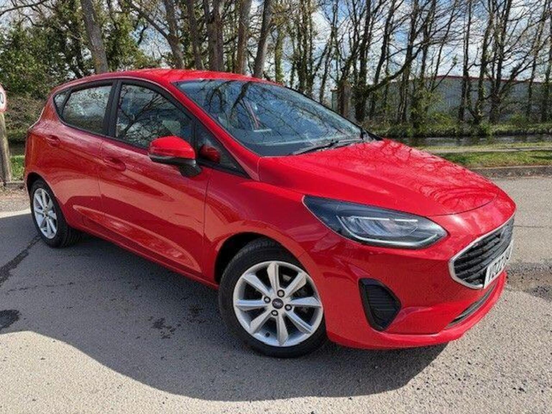 2022 Ford Fiesta 1.0t Ecoboost Trend Euro 6 (s/s) 5dr in Red — image 1