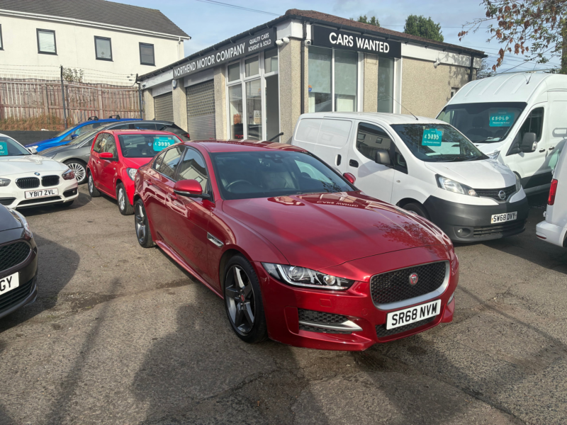 2018 Jaguar Xe 2.0d R-Sport Saloon 4dr Diesel Auto Euro 6 (s/s) (180 Ps) in Red — image 1
