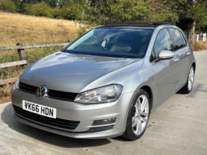 2016 Volkswagen Golf 2.0 Tdi Bluemotion Tech Gt Edition DSG Euro 6 (s/s) 5dr in Silver — image 6