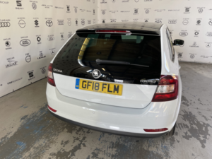 2018 Skoda Rapid Spaceback 1.0 Tsi Se Sport in White — image 3