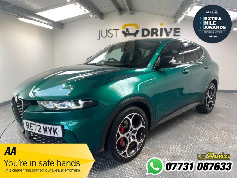 2022 Alfa Romeo Tonale 1.5 Vgt Mhev Veloce SUV 5dr Petrol Hybrid Dct Euro 6 (160 Ps) in Green — image 1