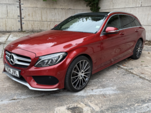 2015 Mercedes-Benz C Class 2.1 C220 Bluetec Amg Line in Red — image 5