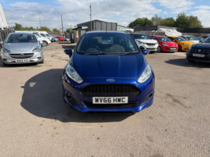 2016 Ford Fiesta 1.0t Ecoboost St-Line Euro 6 (s/s) 3dr in Blue — image 2