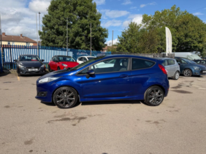 2016 Ford Fiesta 1.0t Ecoboost St-Line Euro 6 (s/s) 3dr in Blue — image 3