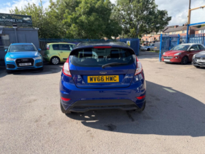 2016 Ford Fiesta 1.0t Ecoboost St-Line Euro 6 (s/s) 3dr in Blue — image 5
