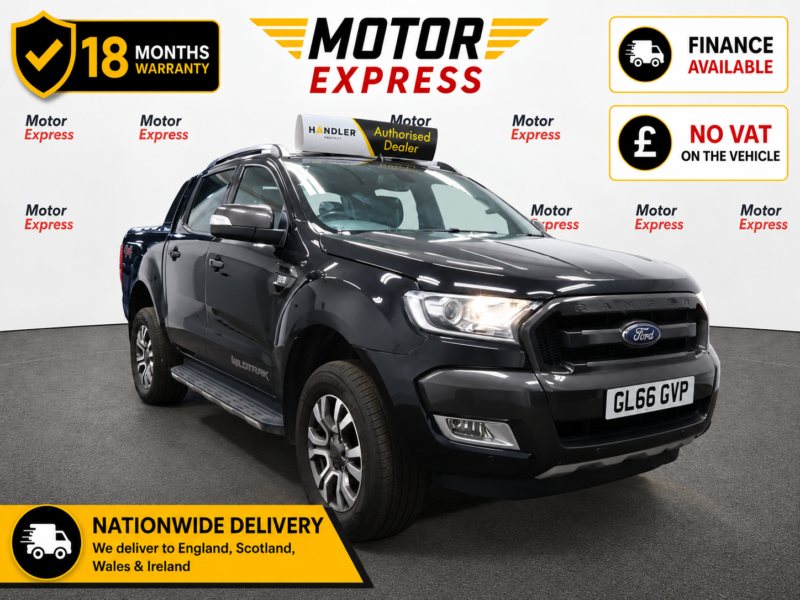 2016 Ford Ranger 3.2 Tdci Wildtrak in Black — image 1