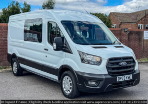 2024 Ford Transit 2.0 350 Ecoblue Trend Crew Van Double Cab 5dr Diesel Manual L3 H2 Euro 6 (s/s) (130 Ps) in White — image 5