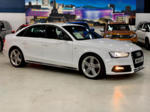 2015 Audi A4 2.0 Tdi Black Edition Euro 6 (s/s) 4dr (nav) in White — image 2