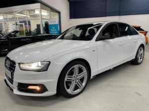 2015 Audi A4 2.0 Tdi Black Edition Euro 6 (s/s) 4dr (nav) in White — image 4