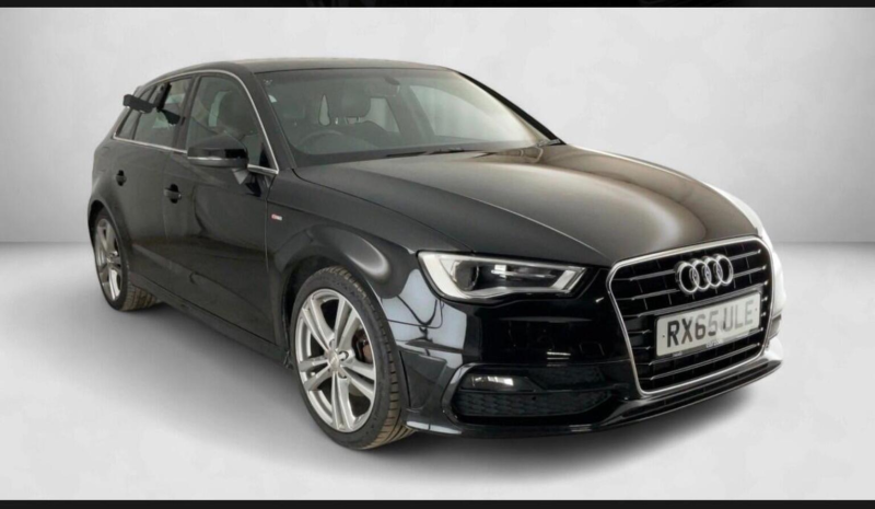 2015 Audi A3 1.4 Tfsi Cod S Line Sportback Euro 6 (s/s) 5dr in Black — image 1