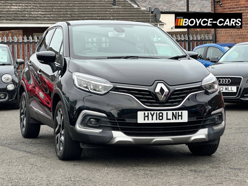 2018 Renault Captur 0.9 Tce Energy Dynamique S Nav SUV 5dr Petrol Manual Euro 6 (s/s) (90 Ps) in Black — image 1