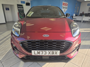 2023 Ford Puma Vivid Ruby Edition 1.0l Ecoboost Mhev in Red — image 2
