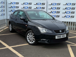 2016 SEAT Ibiza 1.0 Se Sport Coupe 3dr Petrol Manual Euro 6 (75 Ps) in Black — image 4