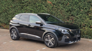 2017 Peugeot 3008 2.0 Bluehdi Gt Eat Auto 6spd Euro 6 (s/s) 5dr in Black — image 4