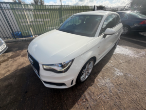 2011 Audi A1 1.6 Tdi S Line Euro 5 (s/s) 3dr in White — image 3