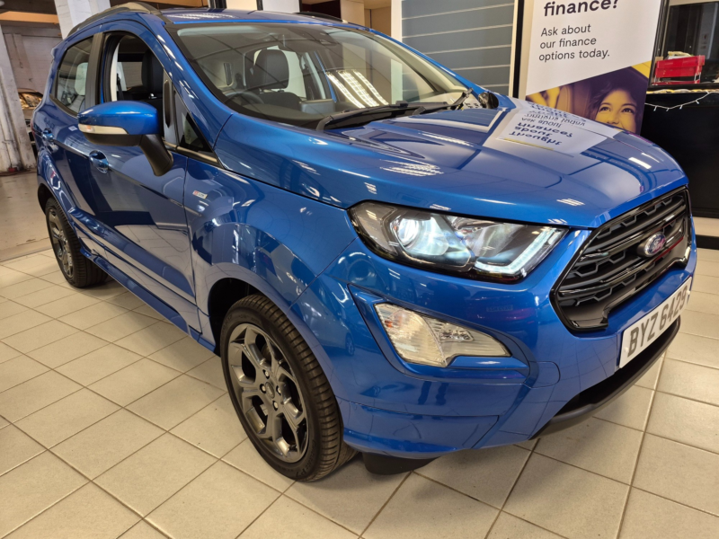 2023 Ford Ecosport 1.0t Ecoboost Gpf St-Line SUV 5dr Petrol Manual Euro 6 (s/s) (140 Ps) in Blue — image 1