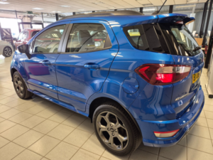 2023 Ford Ecosport 1.0t Ecoboost Gpf St-Line SUV 5dr Petrol Manual Euro 6 (s/s) (140 Ps) in Blue — image 2