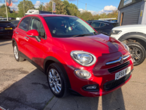 2016 Fiat 500x 1.6 Multijetii Pop Star SUV 5dr Diesel Manual Euro 6 (s/s) (120 Ps) in Red — image 3