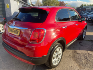 2016 Fiat 500x 1.6 Multijetii Pop Star SUV 5dr Diesel Manual Euro 6 (s/s) (120 Ps) in Red — image 6