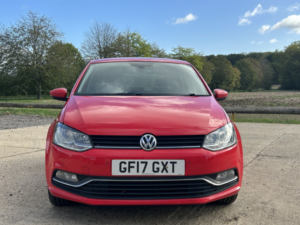 2017 Volkswagen Polo 1.2 Tsi Bluemotion Tech Match Edition in Red — image 2