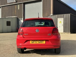 2017 Volkswagen Polo 1.2 Tsi Bluemotion Tech Match Edition in Red — image 5