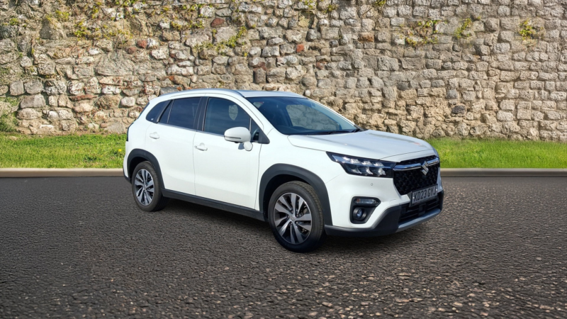 2023 Suzuki S-Cross 1.4 Boosterjet Mhev Ultra SUV 5dr Petrol Hybrid Manual Allgrip Euro 6 (s/s) (129 Ps) in White — image 1