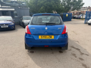 2011 Suzuki Swift 1.2 Sz3 Euro 5 3dr in Blue — image 5