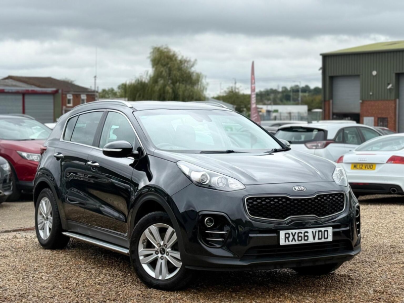2016 Kia Sportage 1.6 Gdi 2 Euro 6 (s/s) 5dr in Black — image 1
