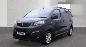 2018 Peugeot Expert 2.0 Bluehdi 1400 Professional Plus Standard Panel Van Mwb Euro 6 (s/s) 6dr in Black — image 2
