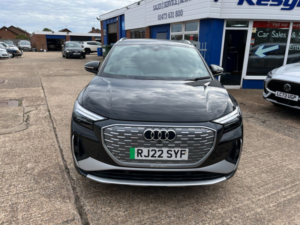 2022 Audi Q4 E-Tron 40 S Line SUV 5dr Electric Auto 82kwh (204 Ps) in Black — image 3